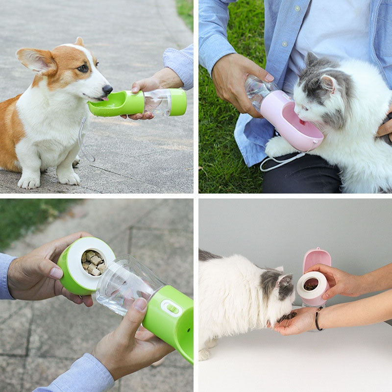 Aqua Snack Dog Water Bottle